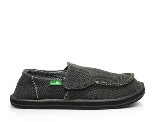 Sanuk Kids Vagabond Black Shoes | YXZCKB965